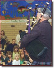 George Playing for Students